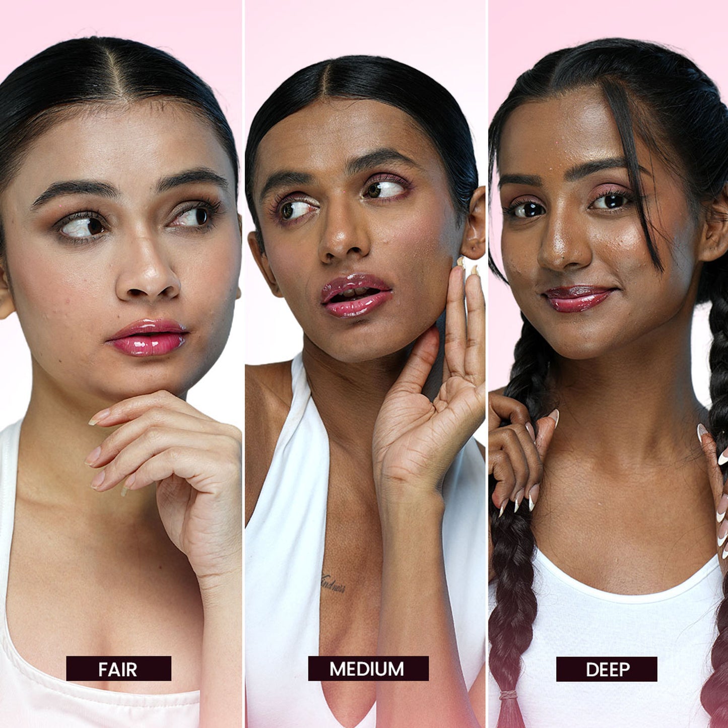 BLUR It's Giving Honey Lip Oil - Ruby Red