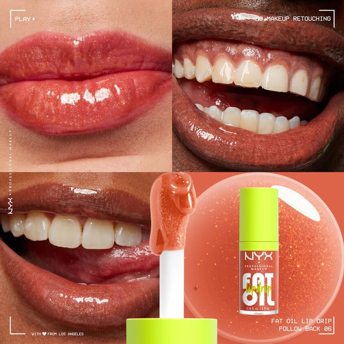 NYX Professional Makeup Fat Oil Lip Drip - Follow Back