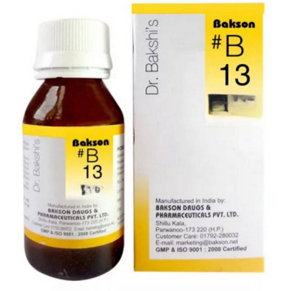 Bakson's B13 Drops (30ml)