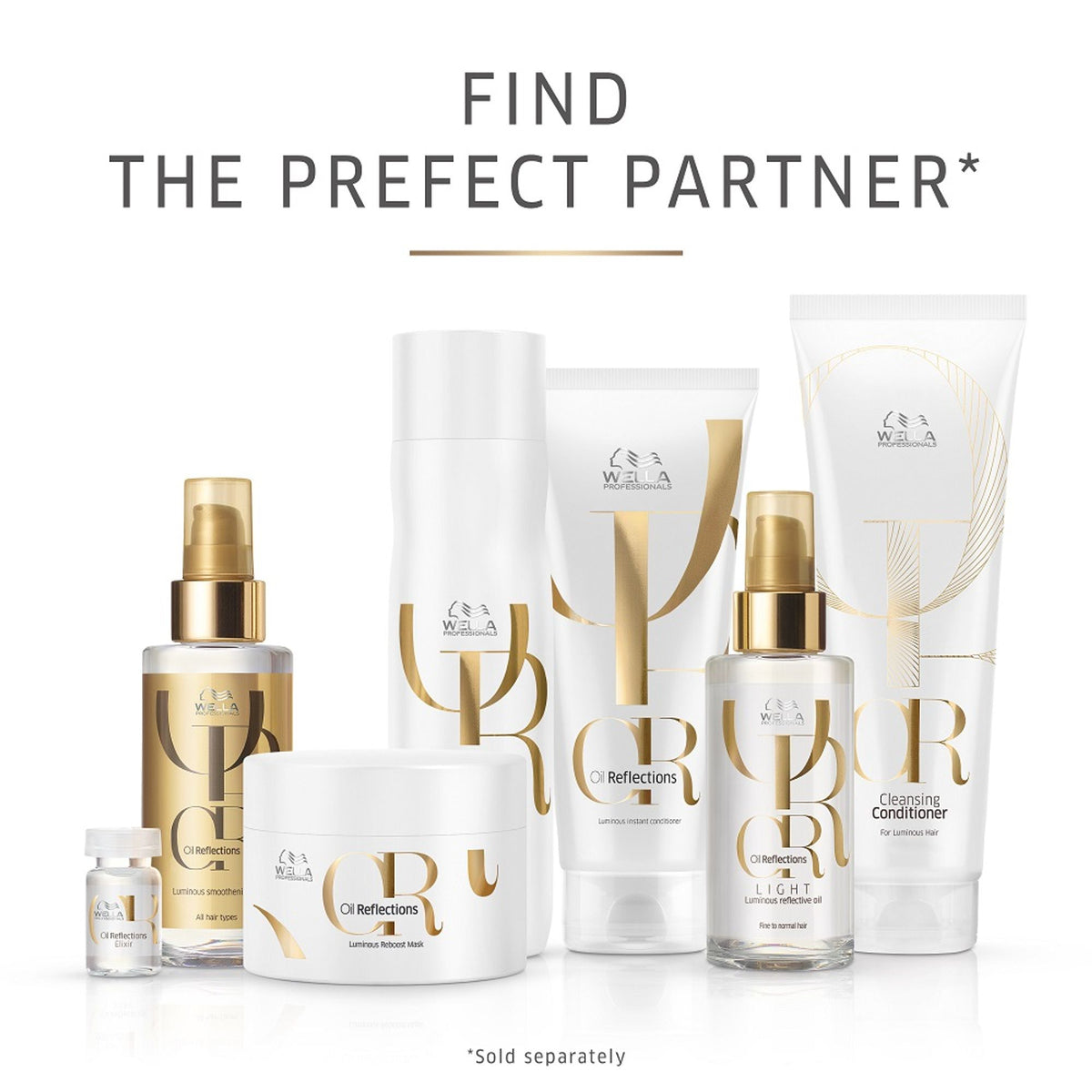 Wella Professionals Oil Reflections Luminous Reveal Shampoo for Dry, Smooth & Shiny Hair