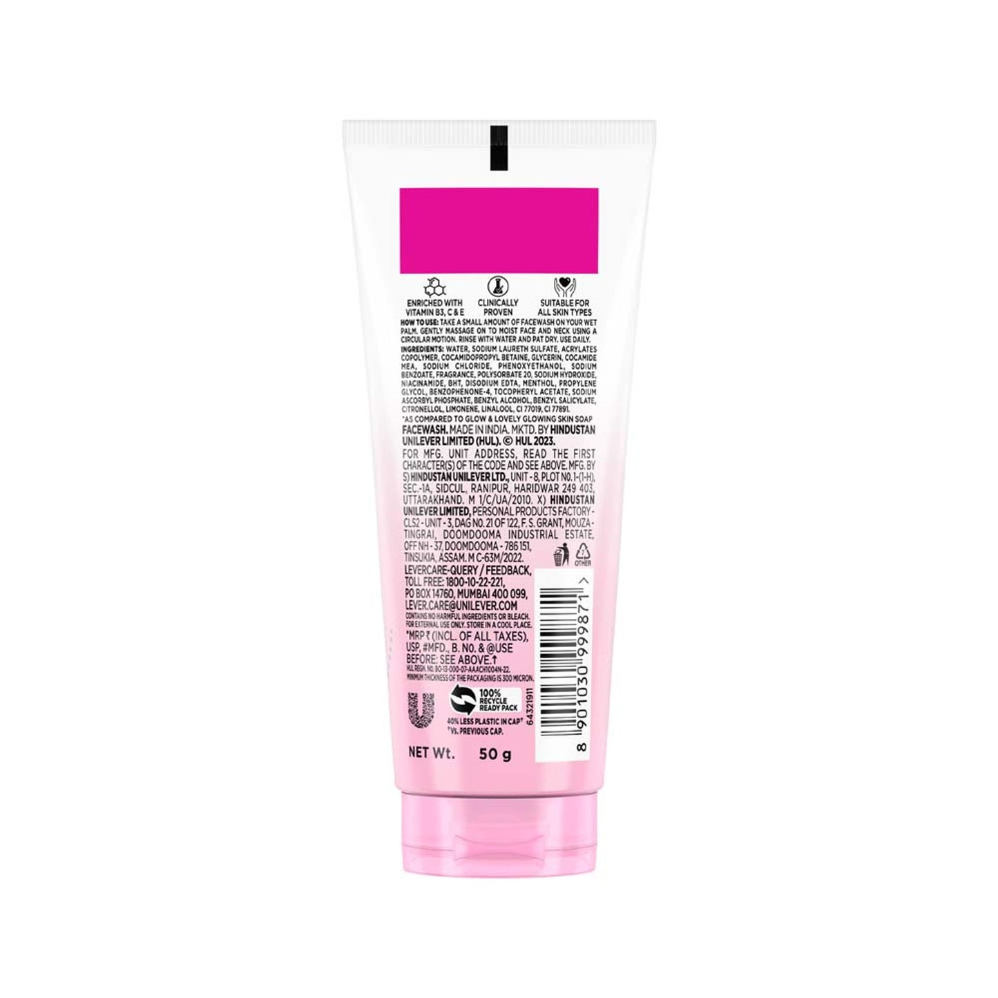 Glow & Lovely Insta Glow Multi Vitamins Face Wash