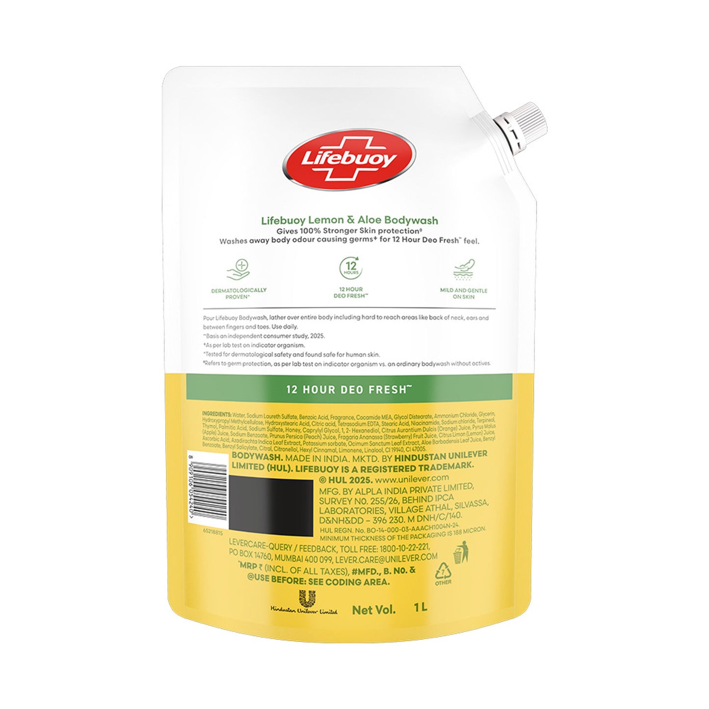 Lifebuoy Lemon & Aloe Bodywash
