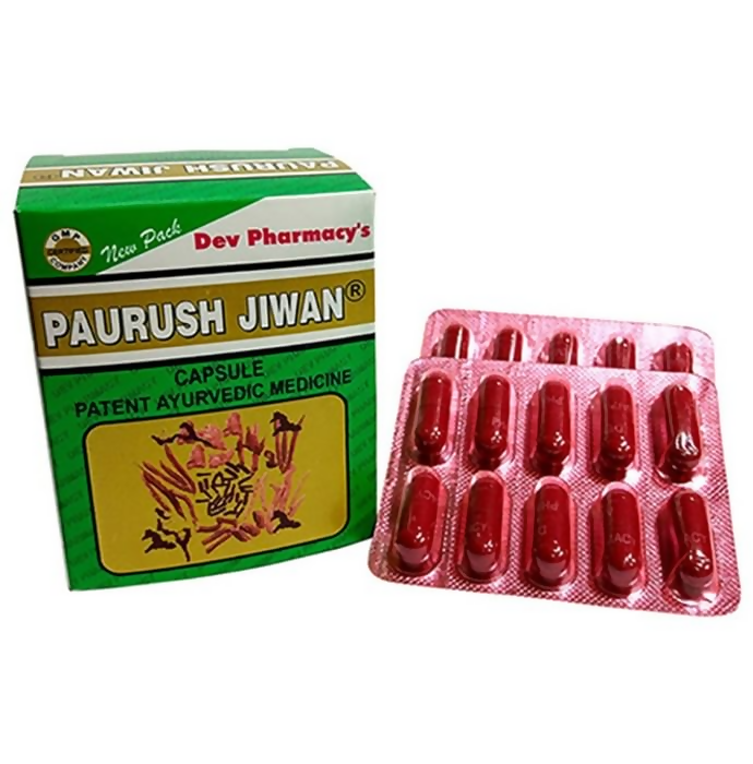 Dev Pharmacy Paurush Jiwan Capsules - Indyancart