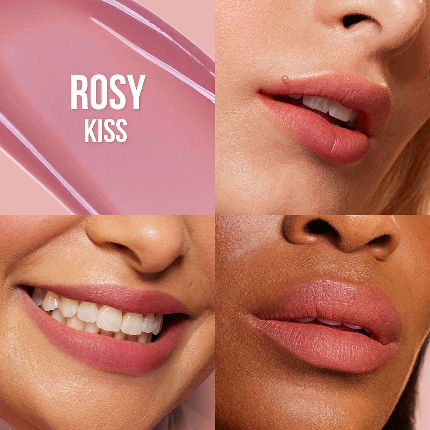 Huda Beauty Creamy Lip And Cheek Stain - Rosy Kiss