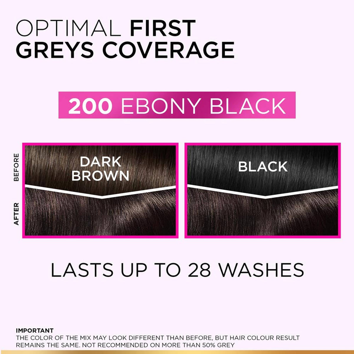 L'Oreal Paris Casting Creme Gloss Hair Color - 200 Ebony Black
