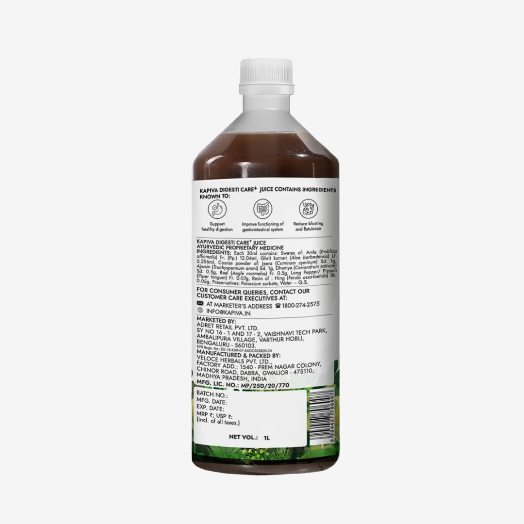 Kapiva Ayurveda Digesti Care+ Juice