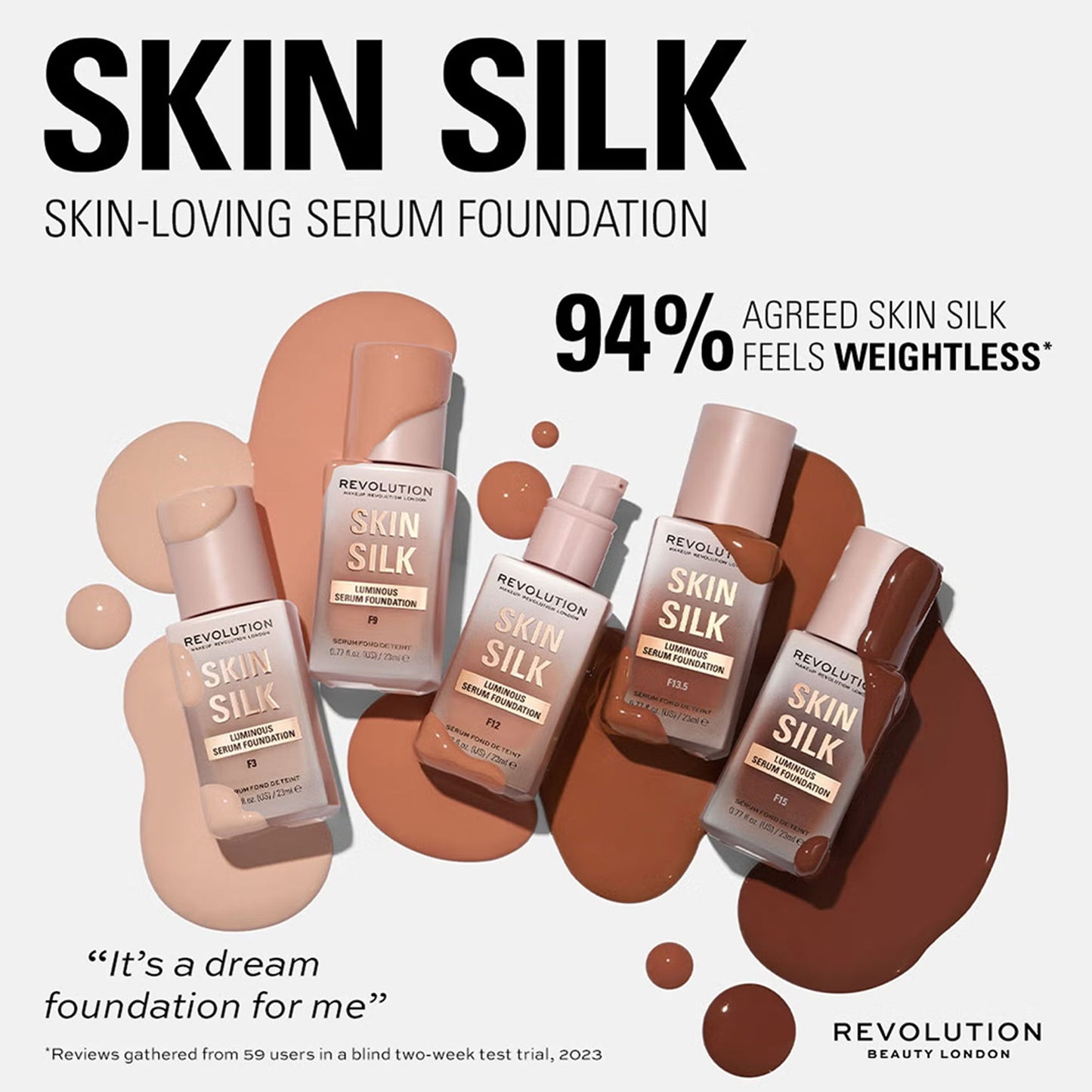 Makeup Revolution SSS Foundation - F6.2 NC