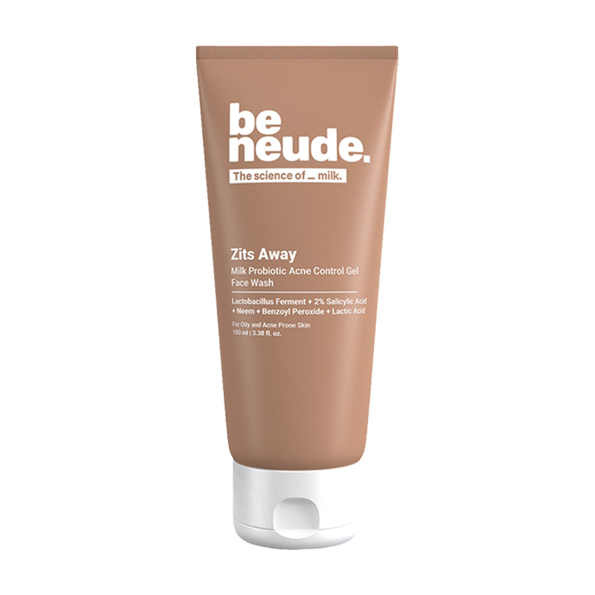 Be Neude Milk Probiotic Acne Conrol Gel Face Wash