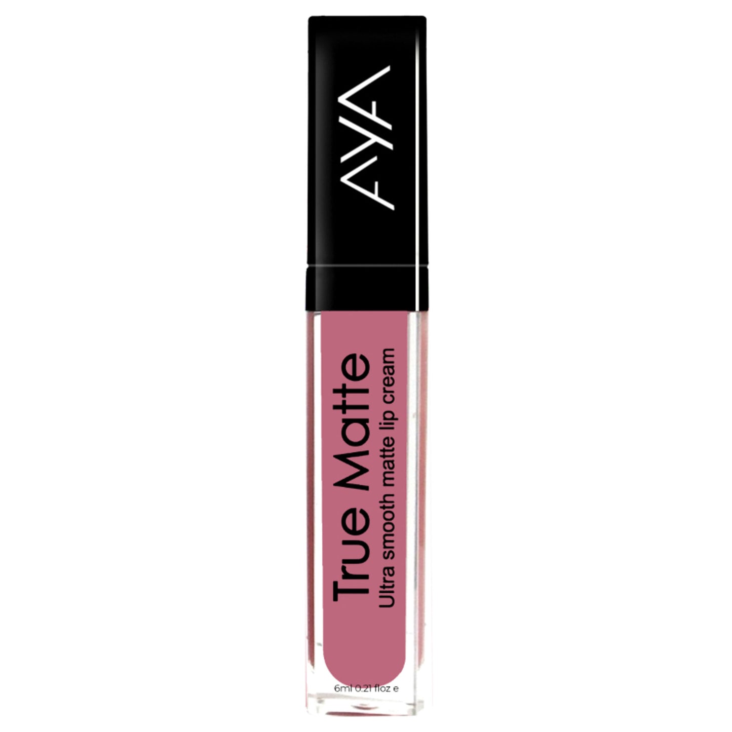 AYA True Matte Liquid Lipstick, Ultra Smooth Matte Lip Cream, 01 Pink