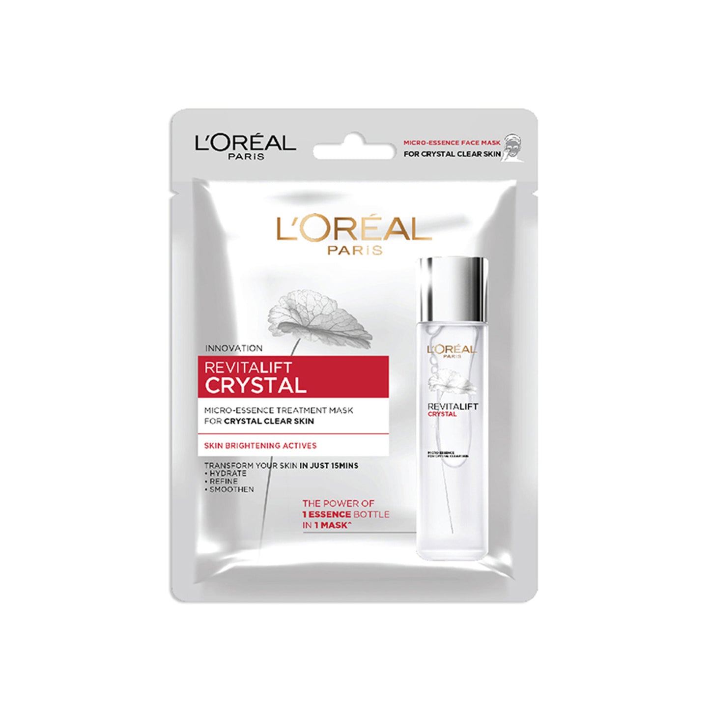 L'Oreal Paris Revitalift Crystal Micro-Essence Brightening Sheet Mask