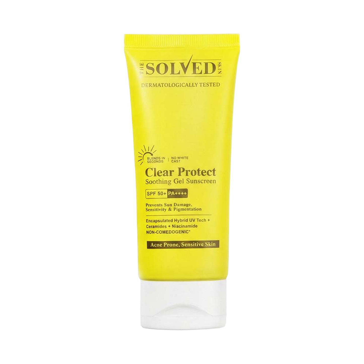 The Solved Skin Clear Protect Gel Sunscreen