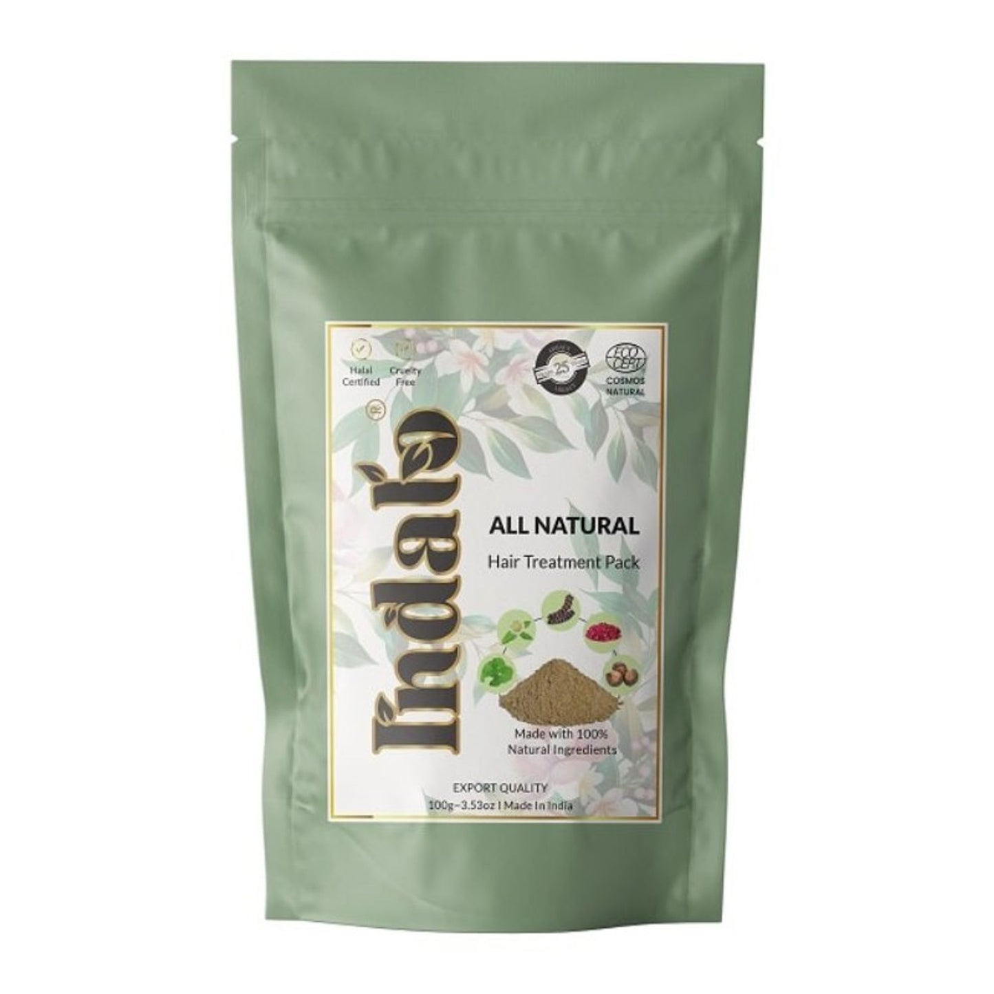 Indalo All-Natural Hair Treatment Pack - Shikakai & Bhringraj