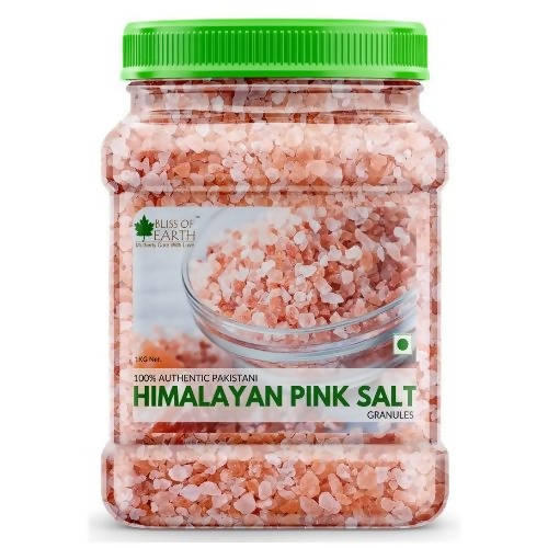 Bliss of Earth Pure Himalayan Pink Salt Granules - Indyancart