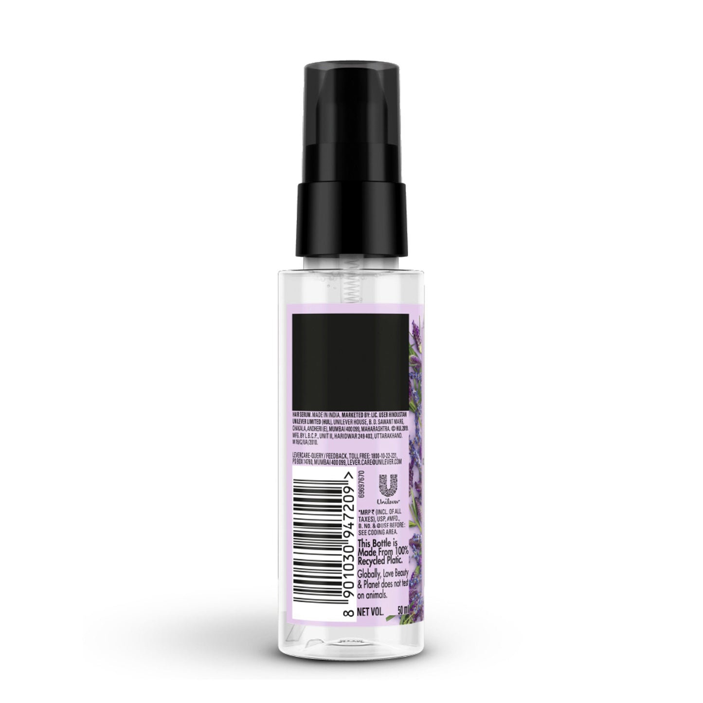 Love Beauty & Planet Argan Oil & Lavender Hair Serum For Smooth Frizz-Free Hair