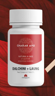 Charakayu Dalchini + Laung Tablets