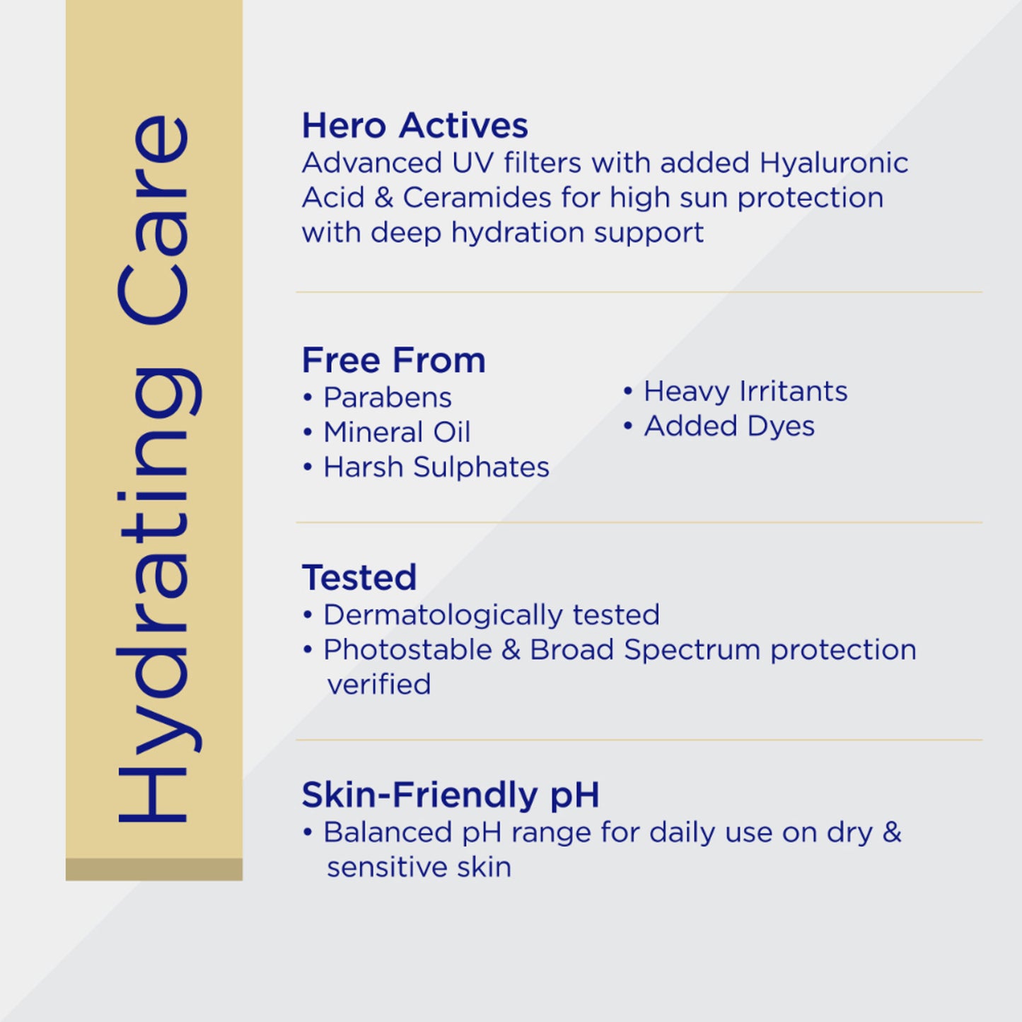 Undry Hydrating Sunscreen For Dry Skin SPF 50+ PA+++