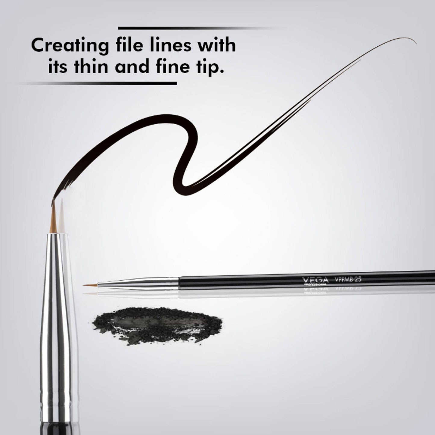 VEGA Professional Fine Liner Brush (VPPMB-25)