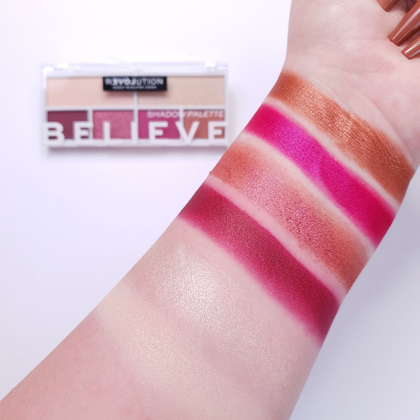 Makeup Revolution Relove Colour Play Eyeshadow Palette - Believe