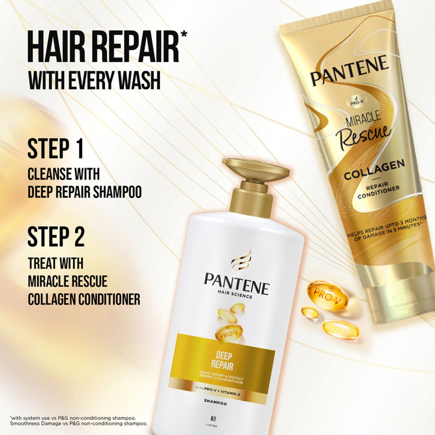 Pantene Advanced Hair Fall Solution Total Damage Care Shampoo