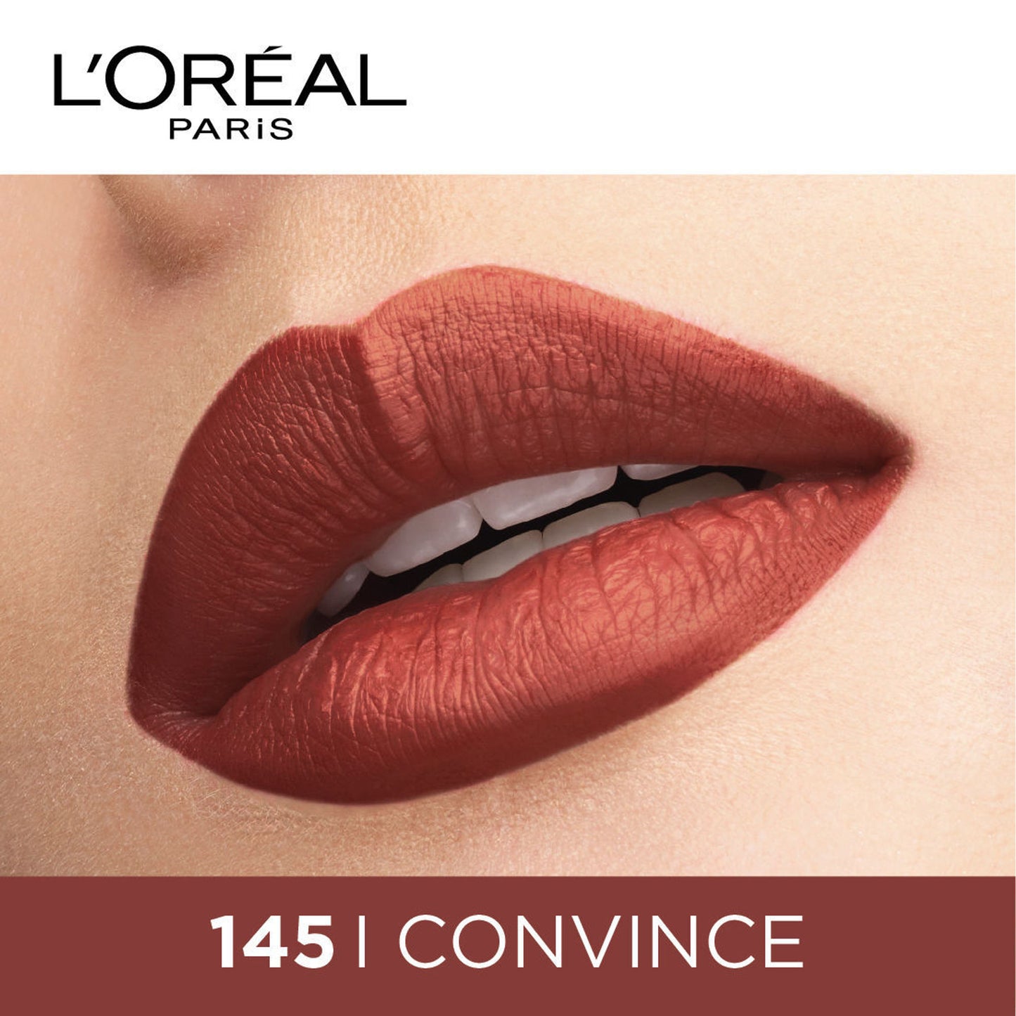L'Oreal Paris Rouge Signature Matte Liquid Lipstick - 145 I Convince