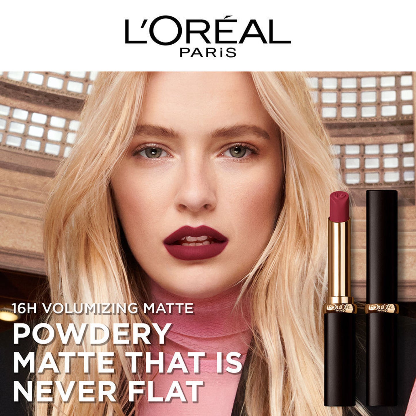 L'Oreal Paris Color Riche Intense Volume Matte Slim Lipstick - 129 I Lead