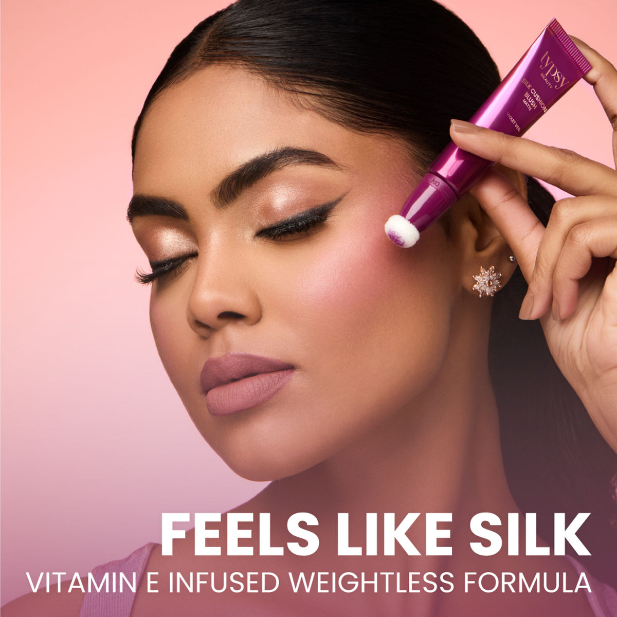 Typsy Beauty Silk Cushion Blush - Voilet Veil