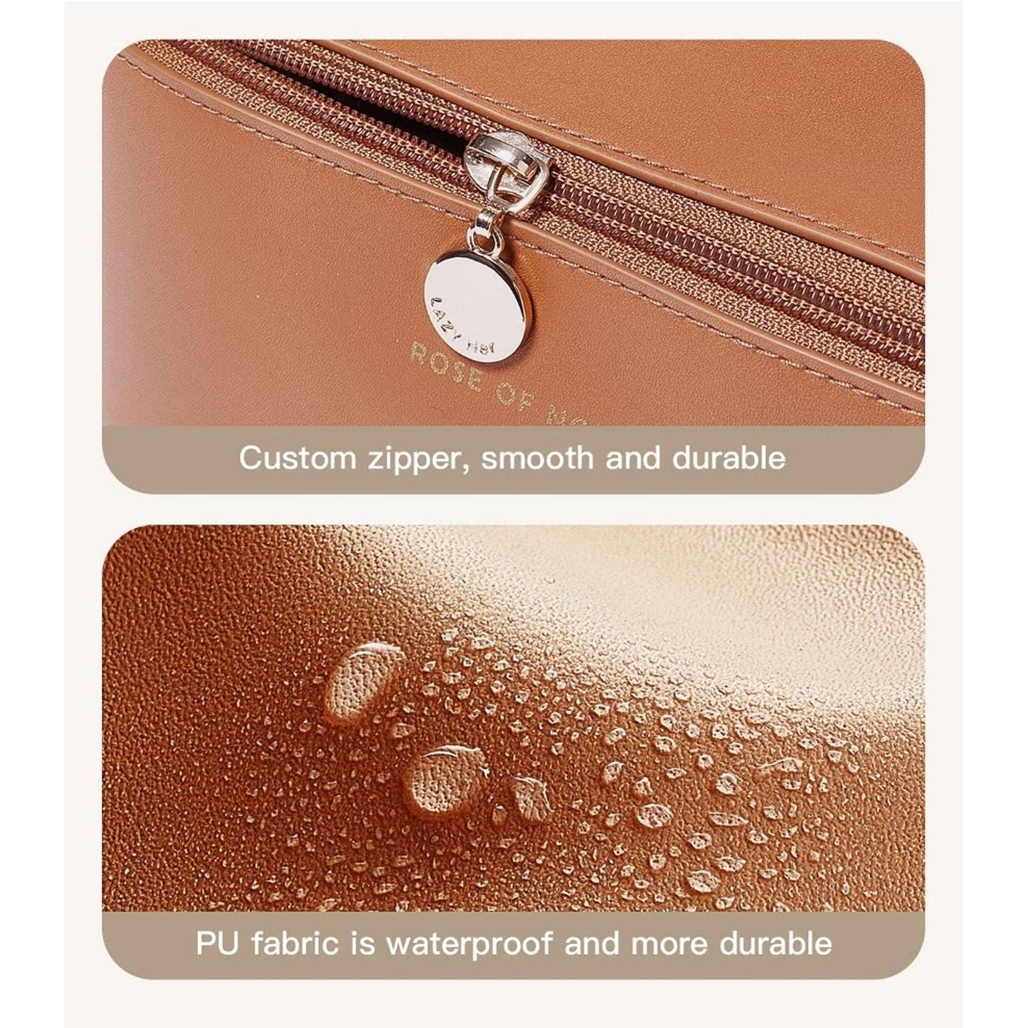 FYOLI Makeup Pouch And Cosmetic Storage Makeup Bag (Colour May Vary)