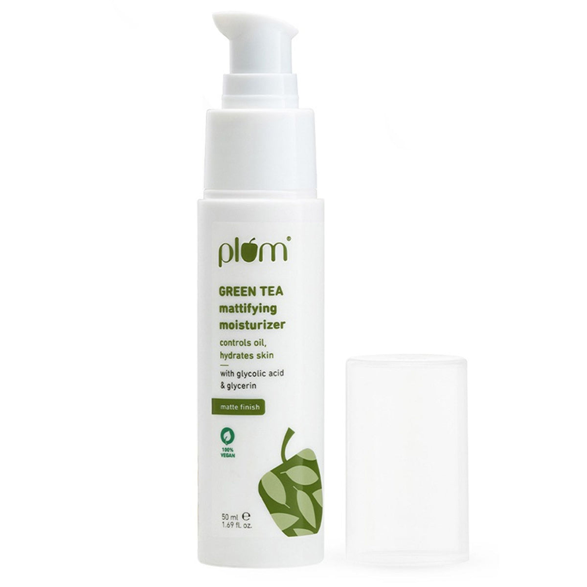 Plum Green Tea Mattifying Moisturizer With Glycolic Acid & Glycerin For matte finish controls oil,hydrates skin