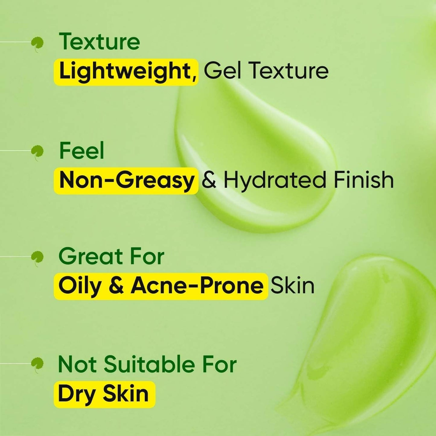 Dot & Key CICA Niacinamide Night Gel - Indyancart