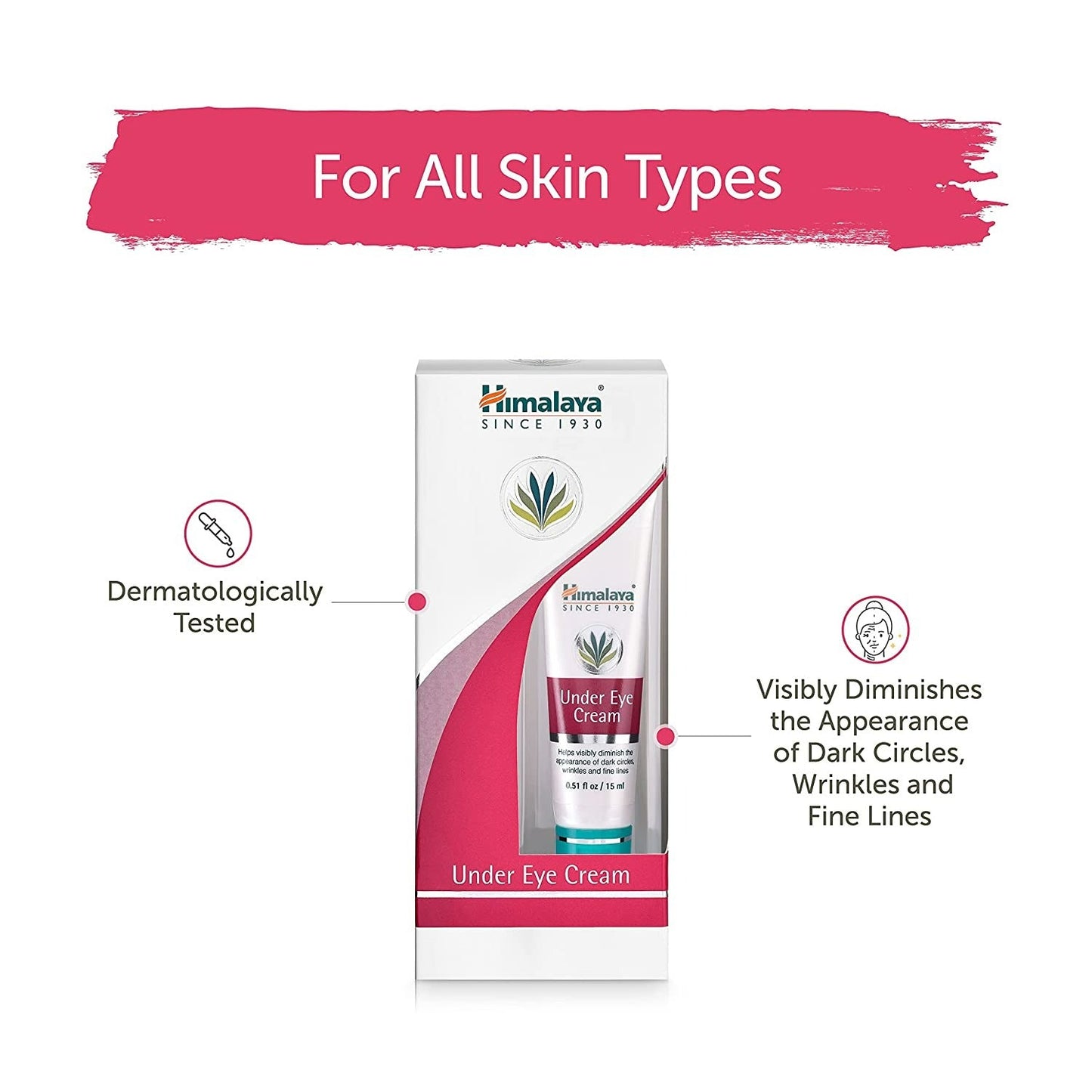 Himalaya Herbals Under Eye Cream (15 ml) - Indyancart