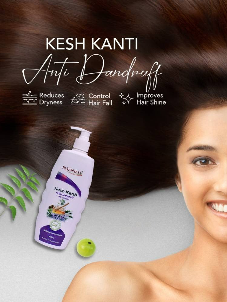 Patanjali Kesh Kanti Anti Dandruff Shampoo - Indyancart
