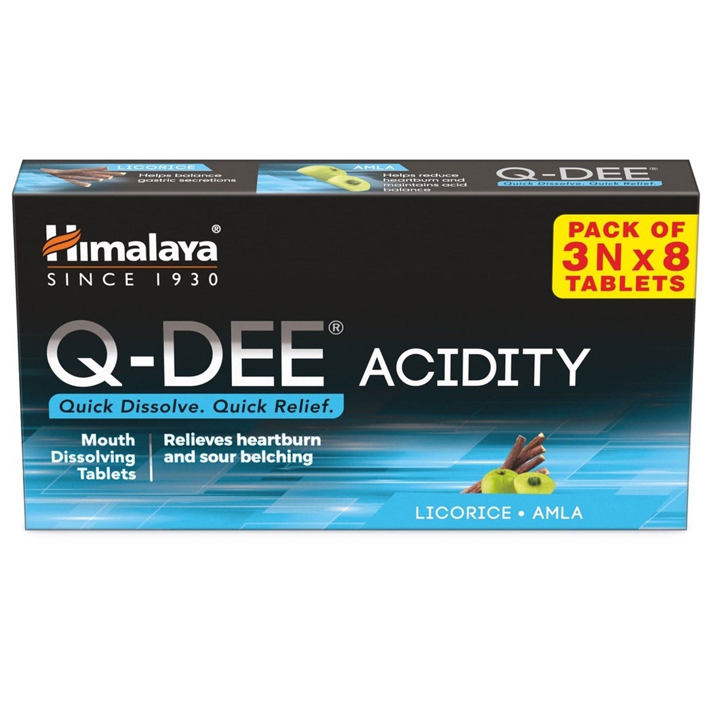 Himalaya Q-DEE Acidity Tablets - Indyancart
