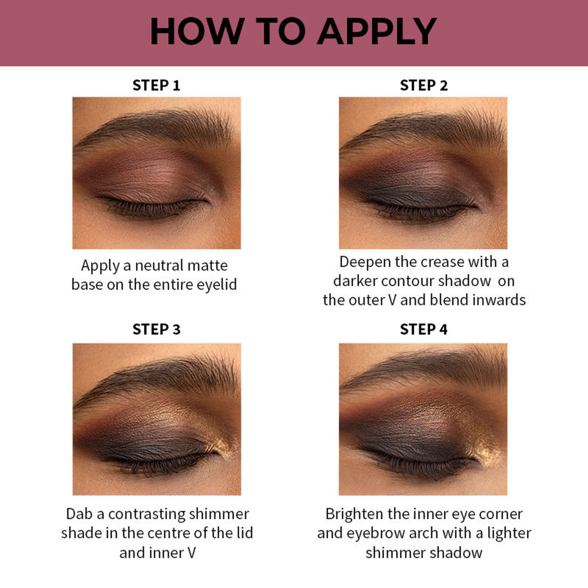 Nykaa Cosmetics Eyes On Me! 4 In 1 Quad Eyeshadow Palette - Brunch Party