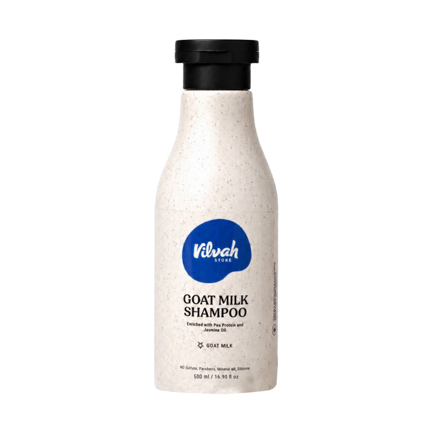 Vilvah Goat Milk Shampoo Strengthens Roots, Frizz Control & Balances Scalp Ph