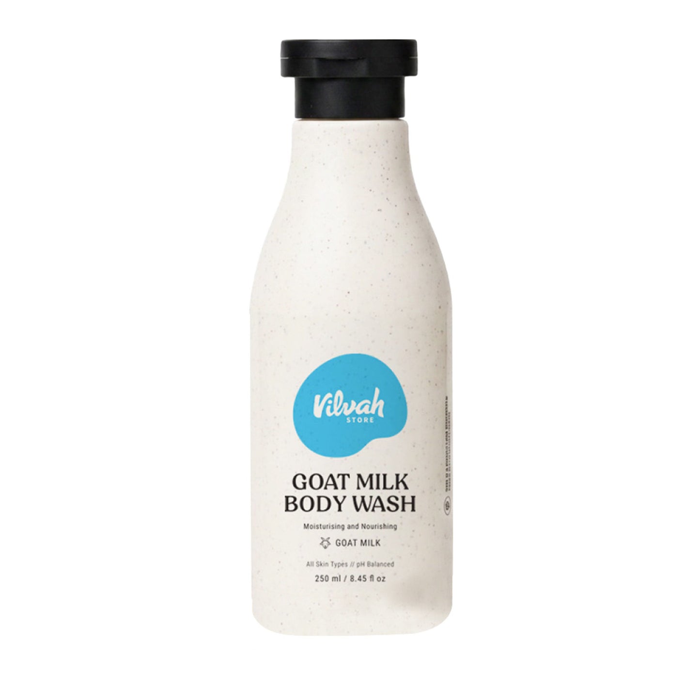 Vilvah Goat Milk Body Wash For Deep Cleansing, Pore Care & Skin Nourishment