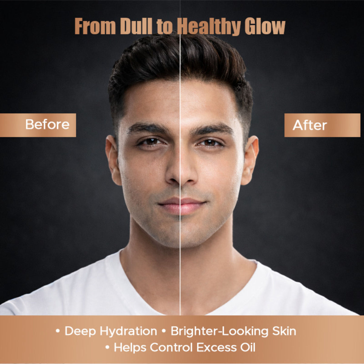 The Man Company Glow Pro Non-Sticky Daily Moisturizer for Instant Glow