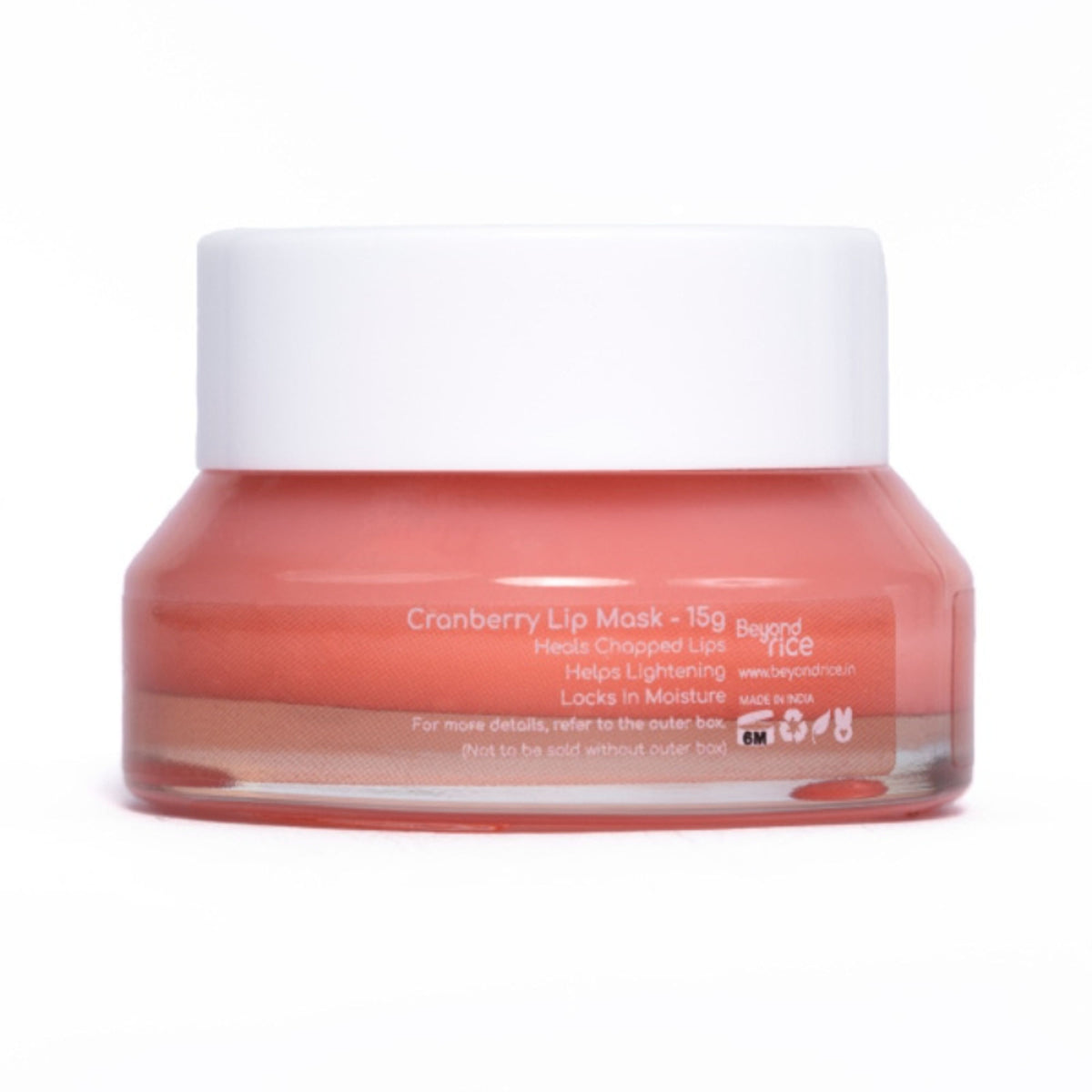 Beyond Rice Kissu Lip Mask With Cupuacu Butter, Jojoba Oil, Rice Bran And Olive Oil