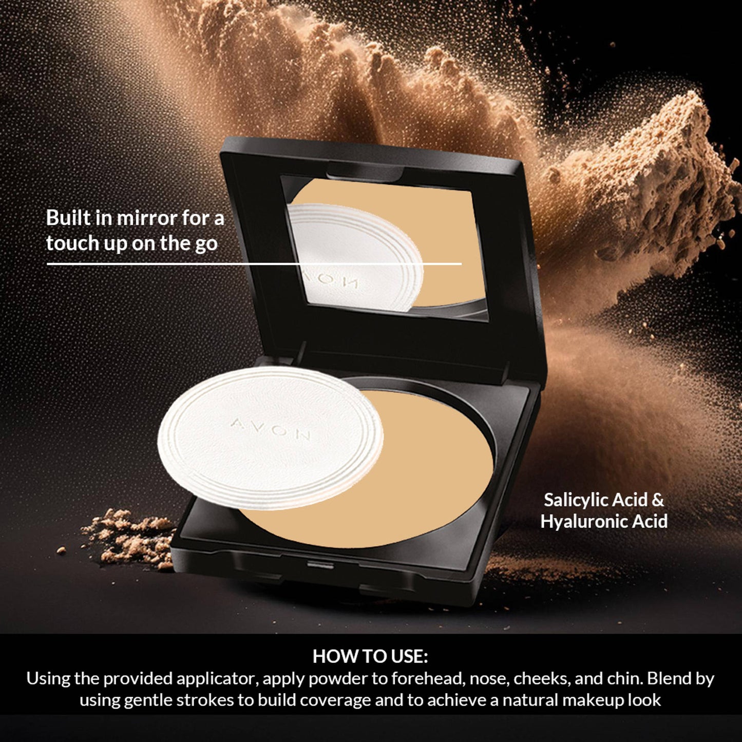 Avon Flawless True Matte Pressed Powder - Oriental