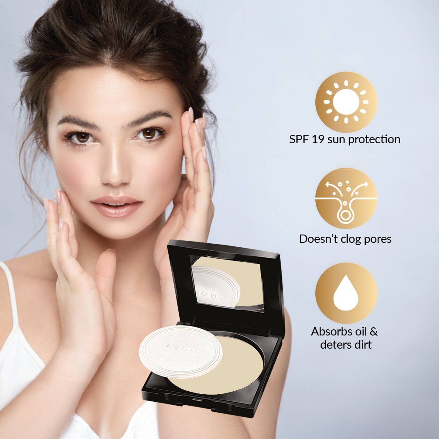 Avon Flawless True Matte Pressed Powder - Neutral
