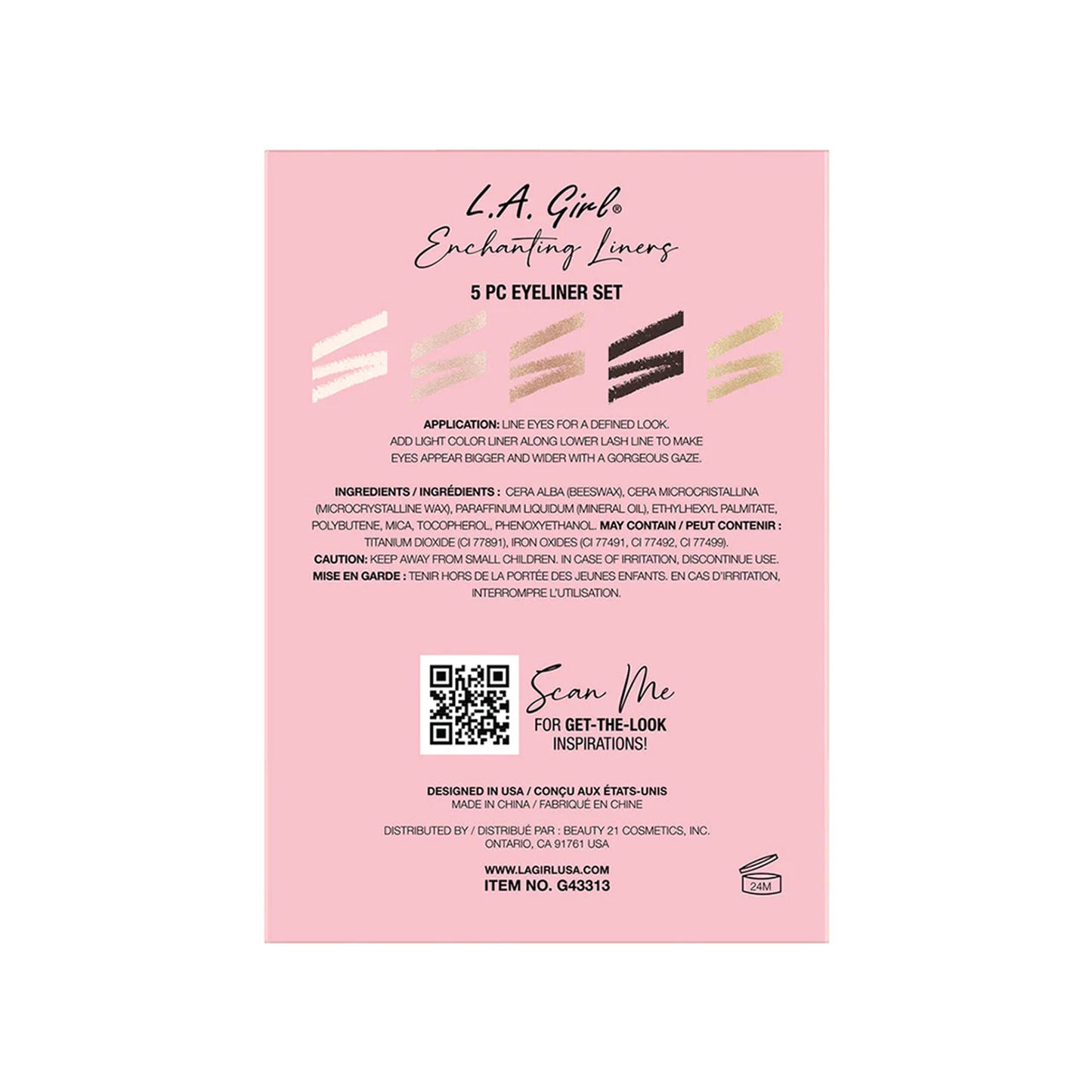 L.A. Girl Enchanting Liners Eyeliner Set
