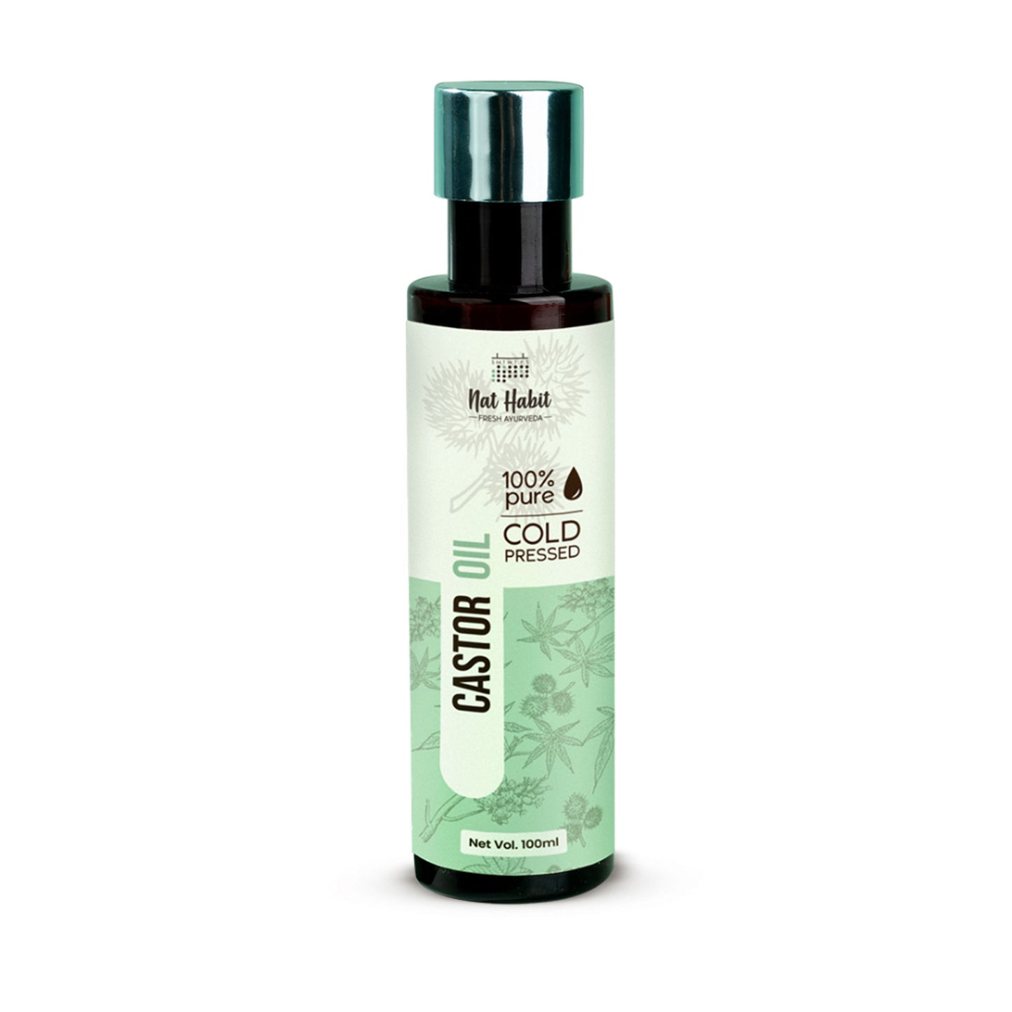Nat Habit 100% Pure Cold Pressed Castor Oil