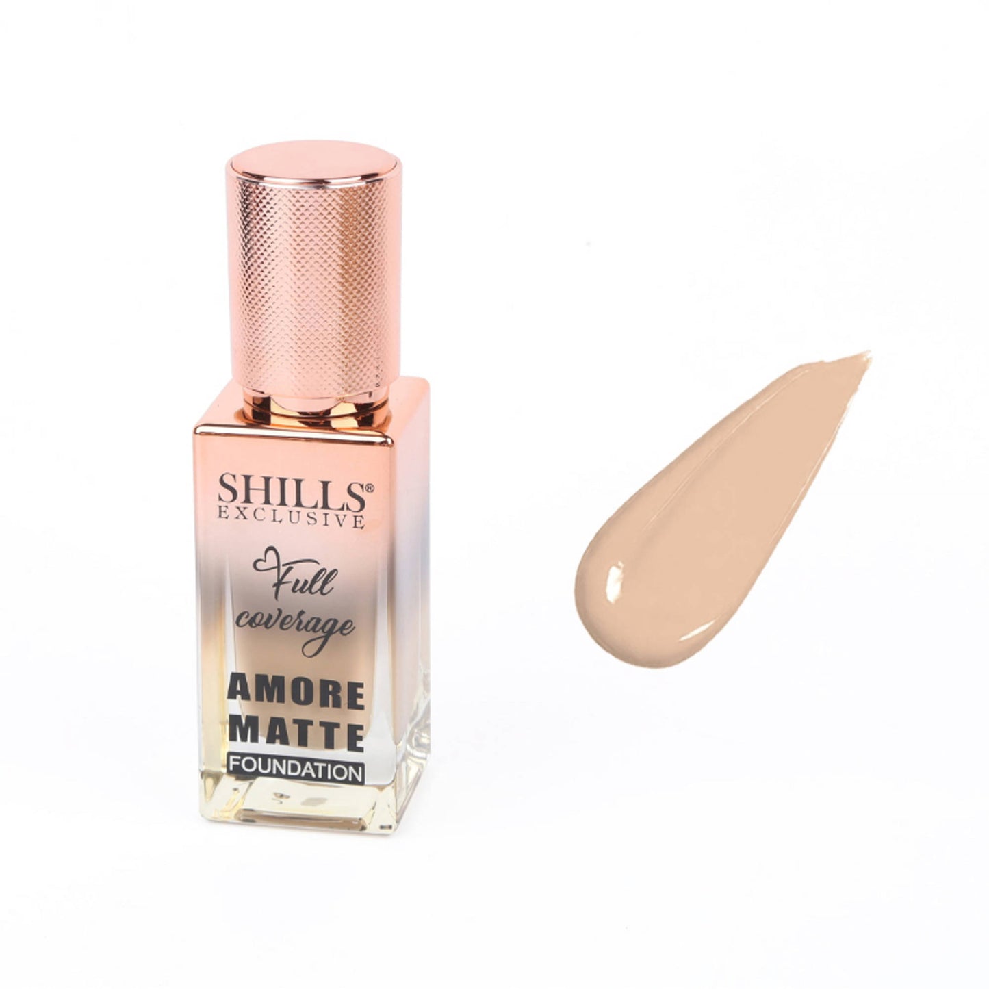 Shills Exclusive Full Coverage Amore Matte Foundation - 02