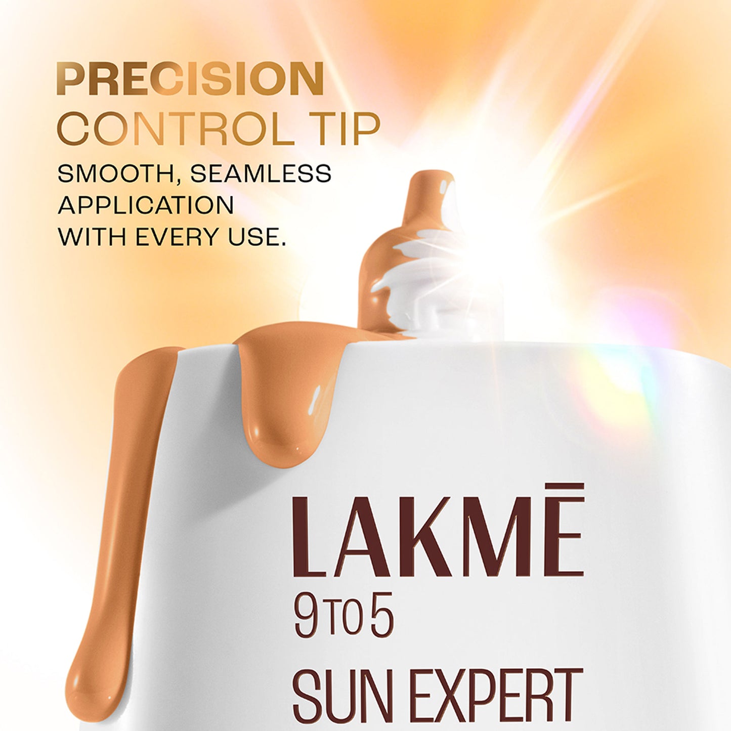 Lakme Sun Expert Tinted Matte Fluid SPF 50 Sunscreen with 1% Ceramide for Barrier Repair - Bronze