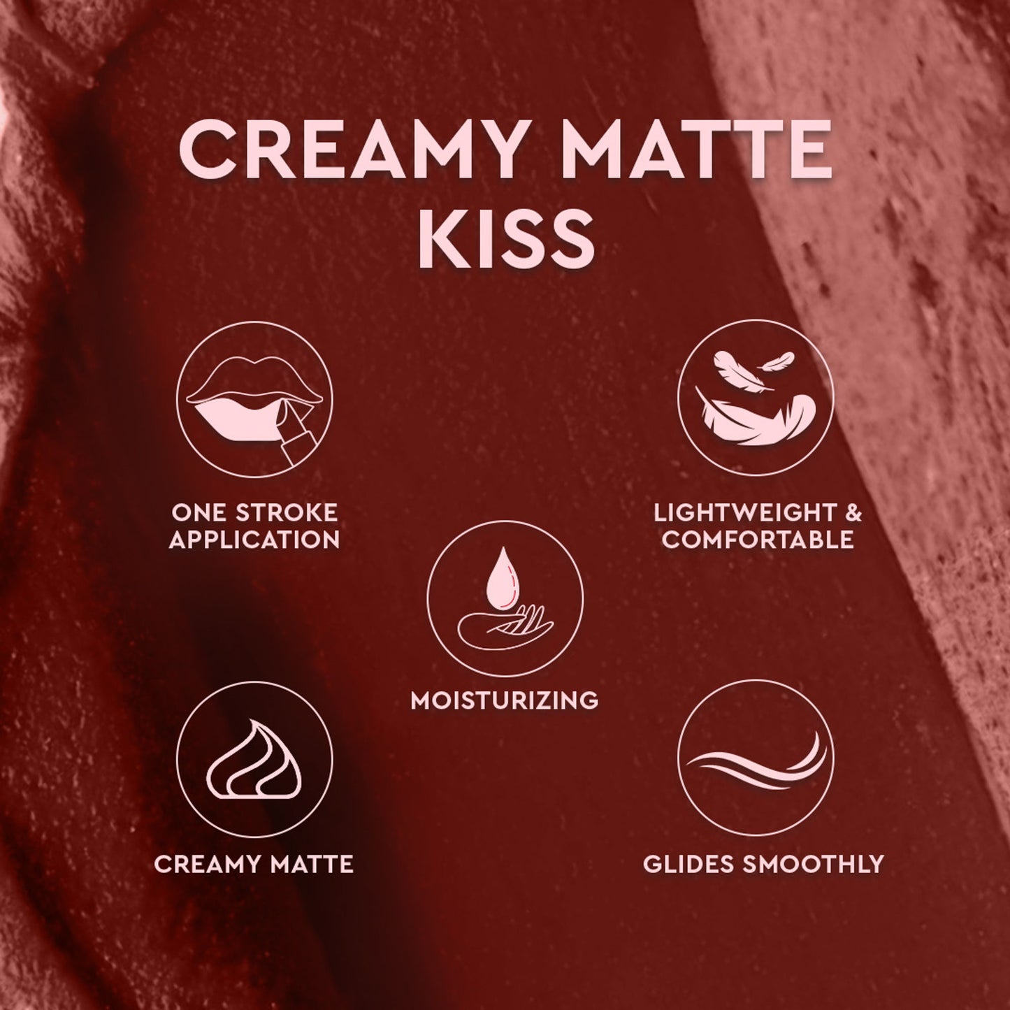 C2P Pro Matte Lip FX Long-Lasting Ultra Creamy Lipstick - Romantic Red 06
