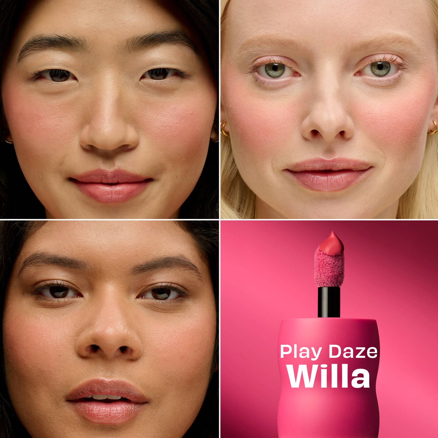 Benefit Cosmetics Play Daze Airy Liquid Blush - Willa Soft Neutral-Rose