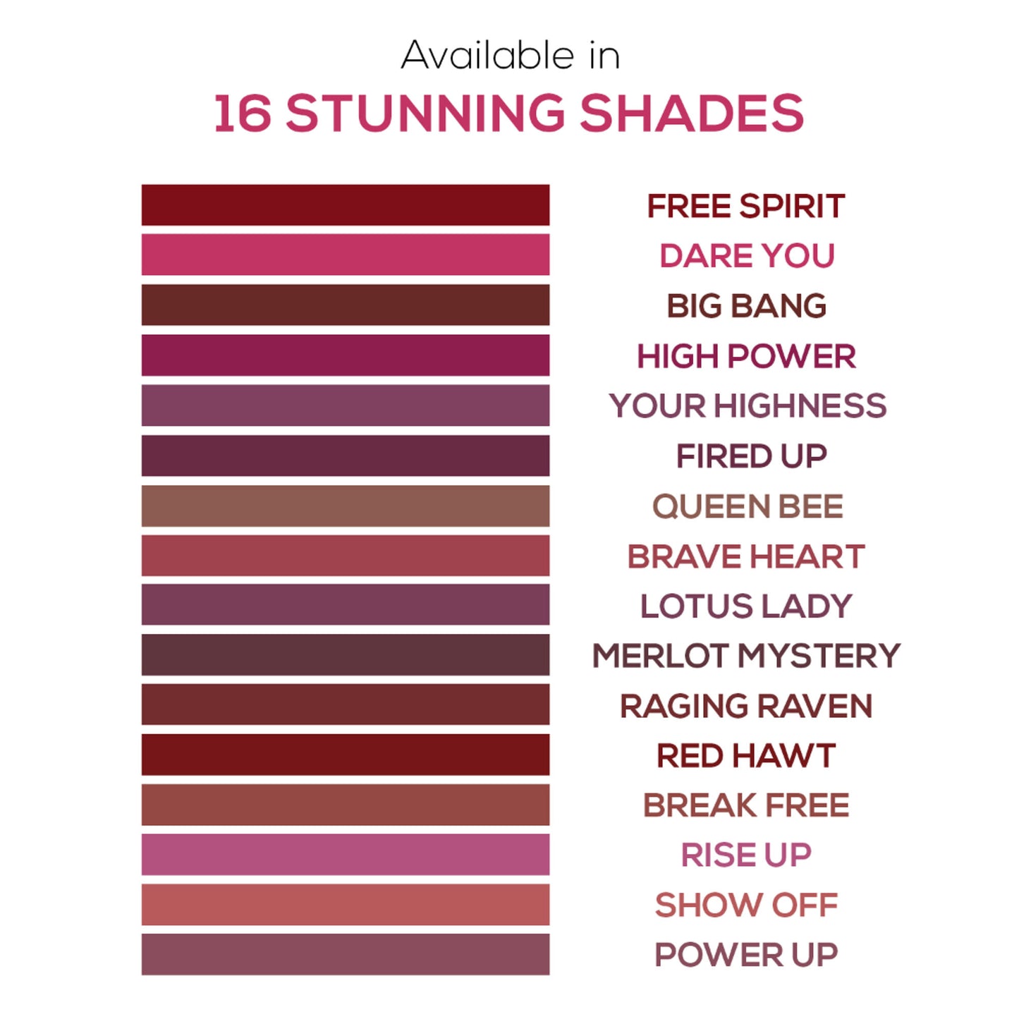 Renee Cosmetics Stunner Matte Lipstick - S13 Rise Up