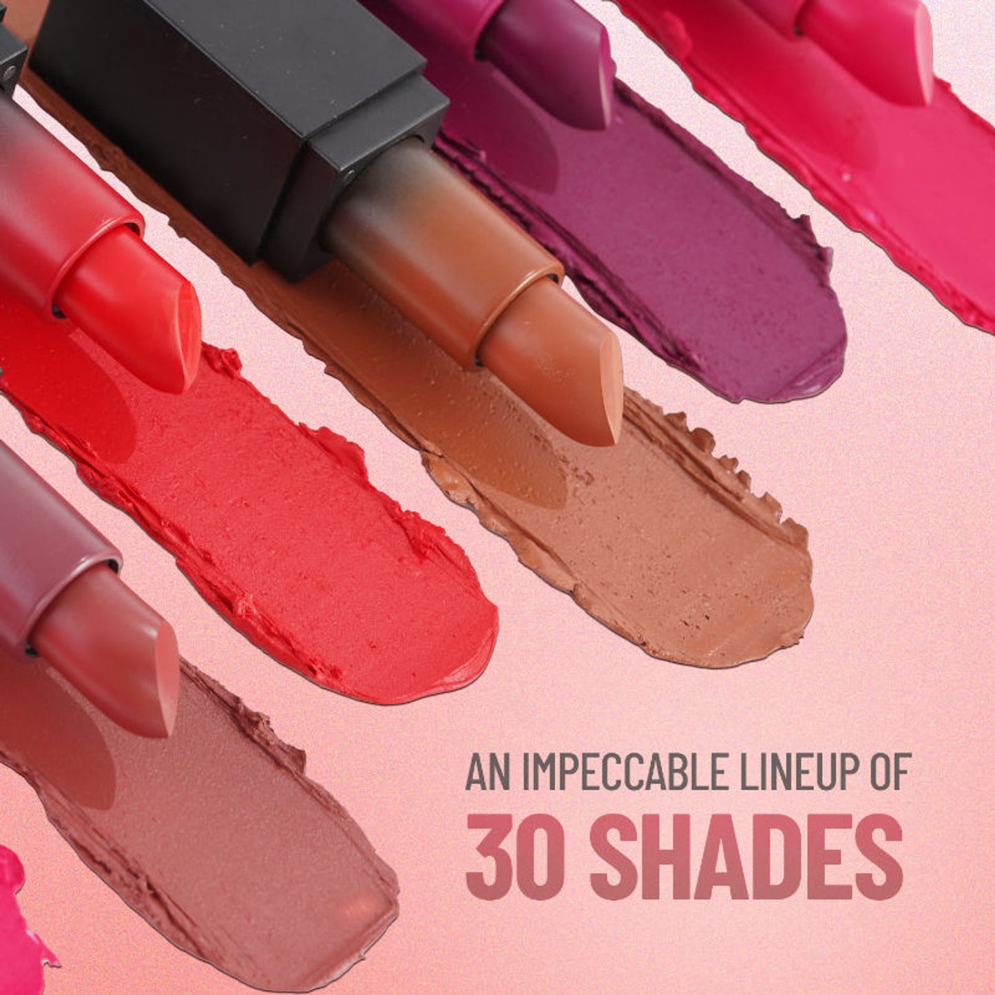 Swiss Beauty HD Matte Lipstick , High Coverage , Lightweight - 28 Blushing Mauve
