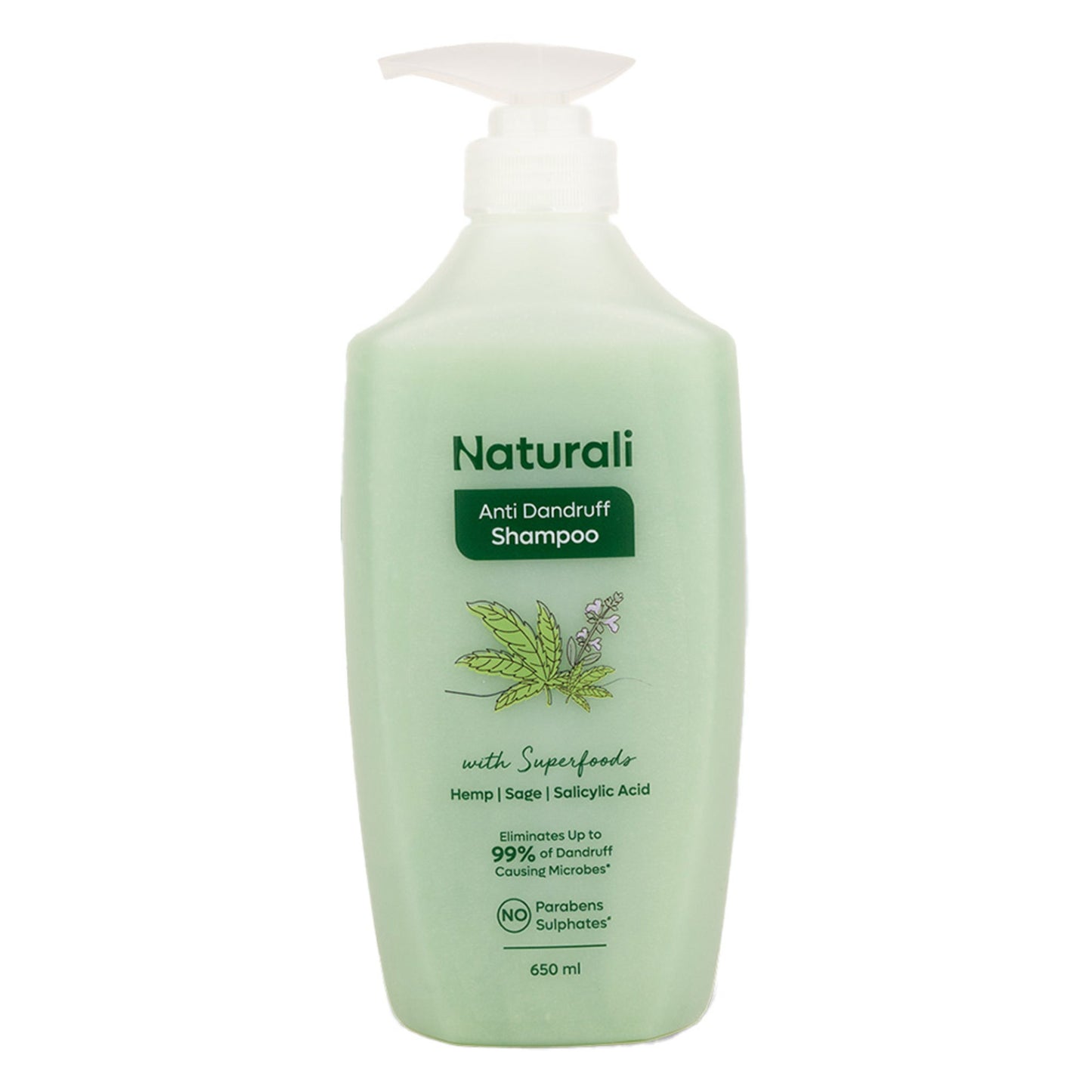 Naturali Anti Dandruff Shampoo With Hemp