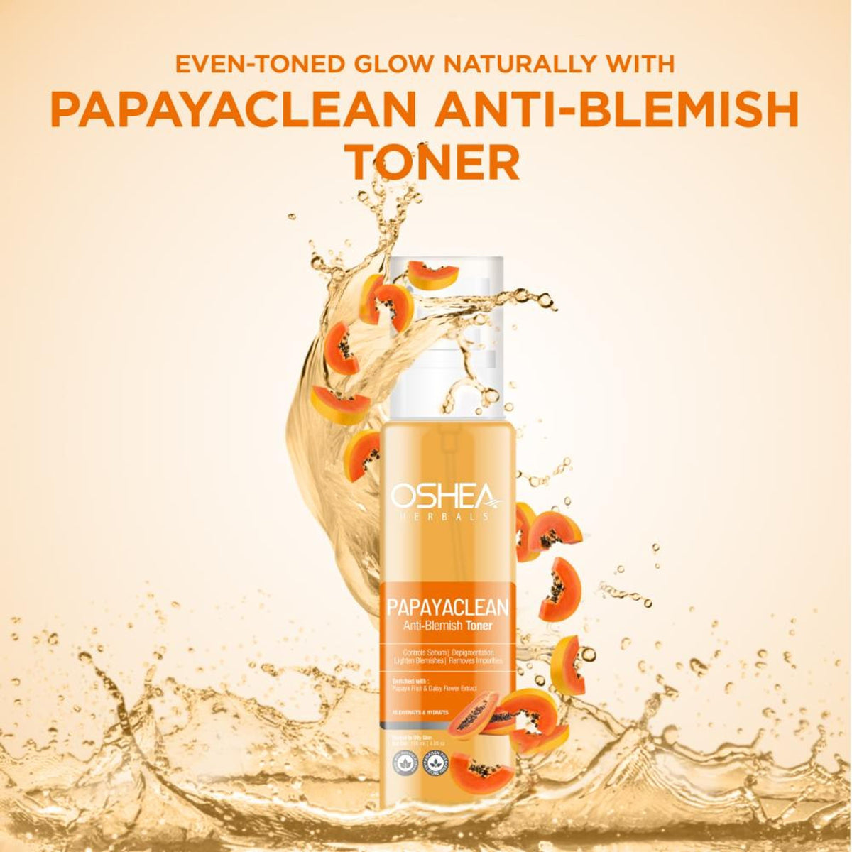 Oshea Herbals Papaya Clean Antti-Blemish Toner