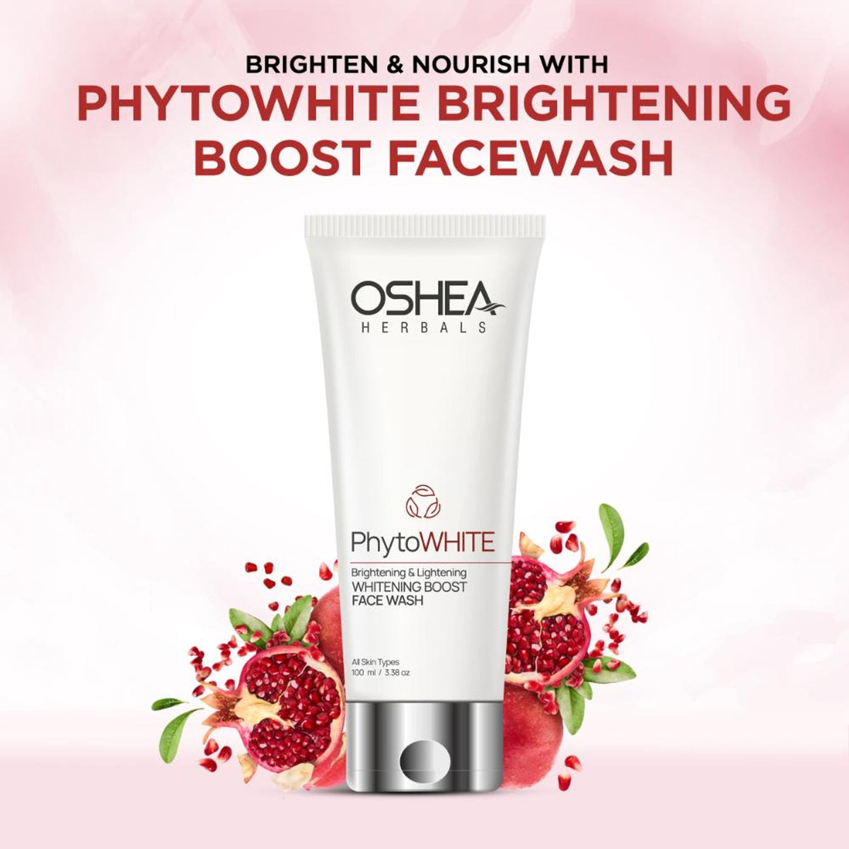 Oshea Herbals Phytowhite Brightening & Lightening Whitening Boost Face Wash